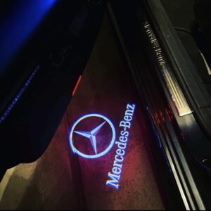 Mercedes entry lighting