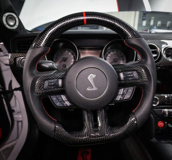 Ford Mustang Sportlenkrad Carbon (LED)