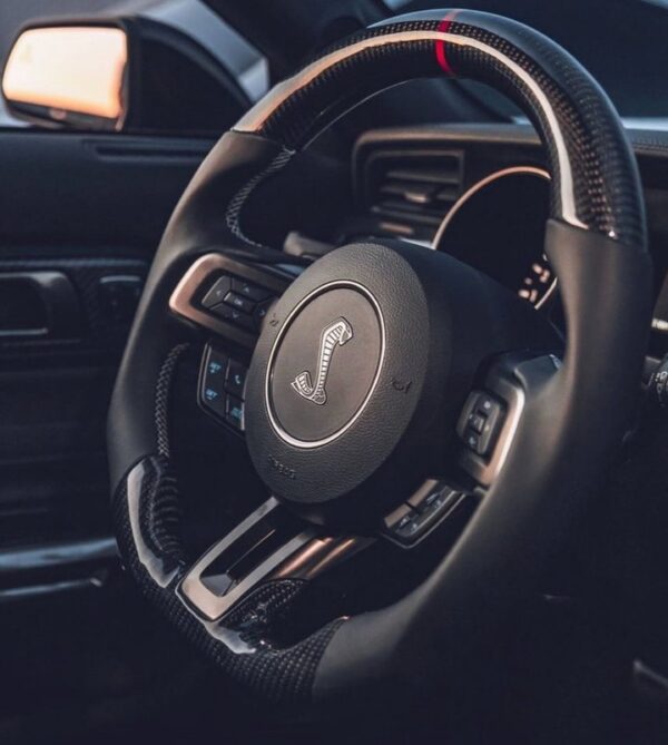 Ford Mustang Sportlenkrad Carbon (LED) - Image 2