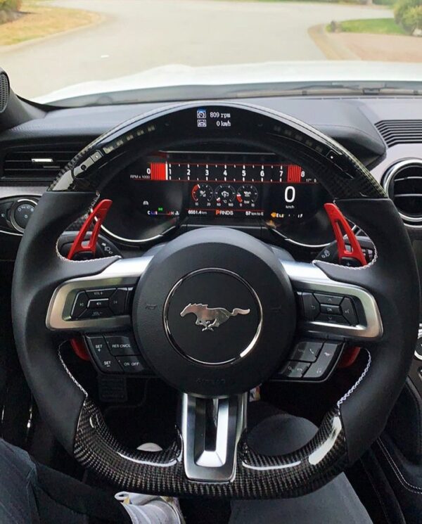 Ford Mustang Sportlenkrad Carbon (LED) - Image 3