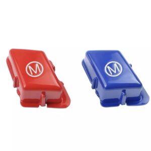 ///M-Drive button in red/blue E series